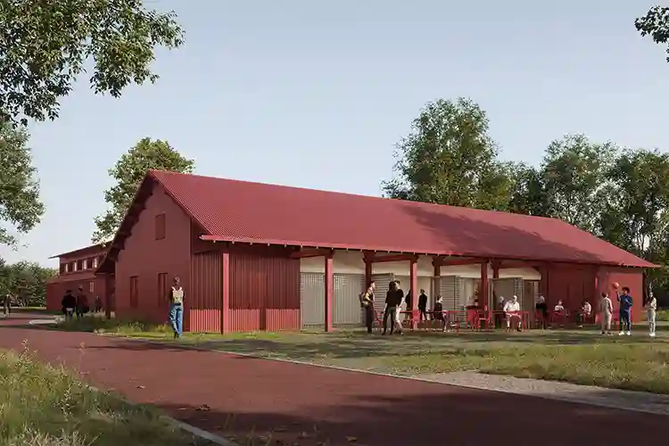 Réhabilitation d'une plaine des sports